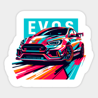 Ford Evos Sticker